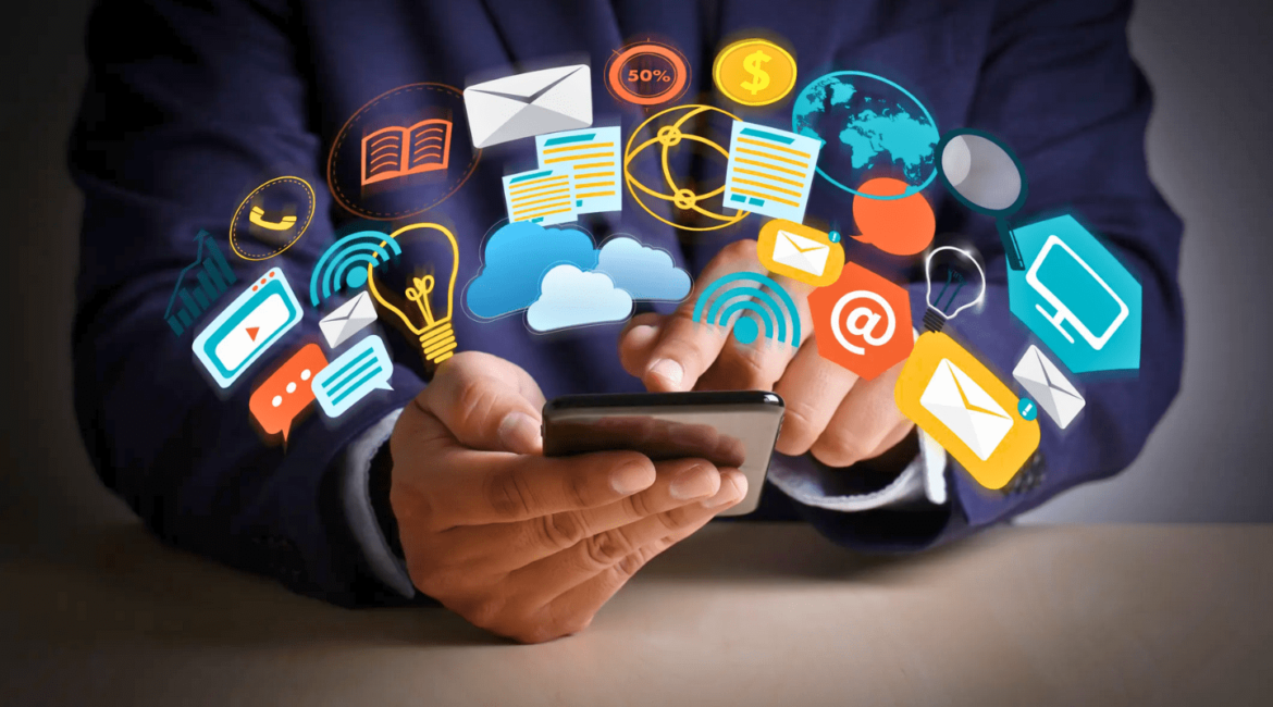 Ilustração moderna sobre CPA no Marketing Digital, mostrando um gráfico de conversão e elementos visuais como ícones de compras online, anúncios digitais e métricas, representando a análise de resultados e otimização de campanhas.